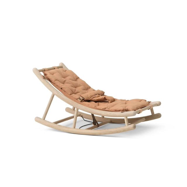 Oliver Furniture Wood Baby & Toddler Rocker - Oak/Caramel