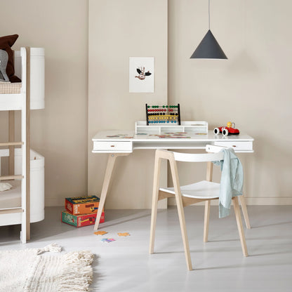 Oliver Furniture Wood Children Desk - White & Oak