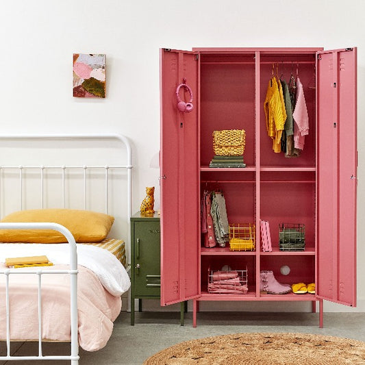 Mustard Made The Twinny Storage Locker - Berry Pink