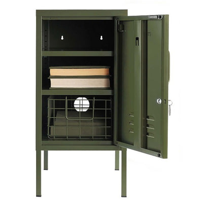 Mustard Made The Shorty Bedside Locker - Olive Green