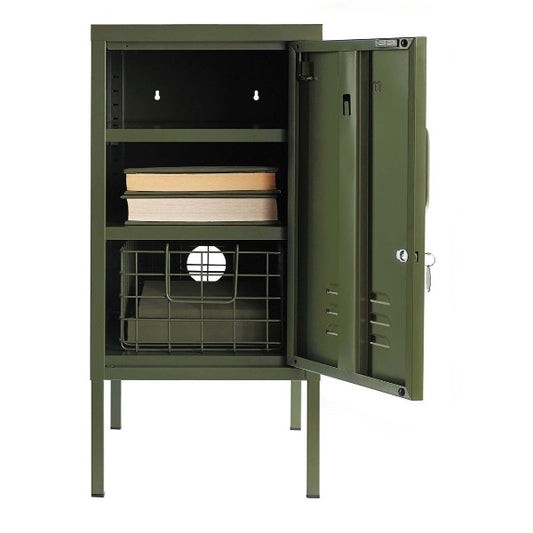 Mustard Made The Shorty Bedside Locker - Olive Green