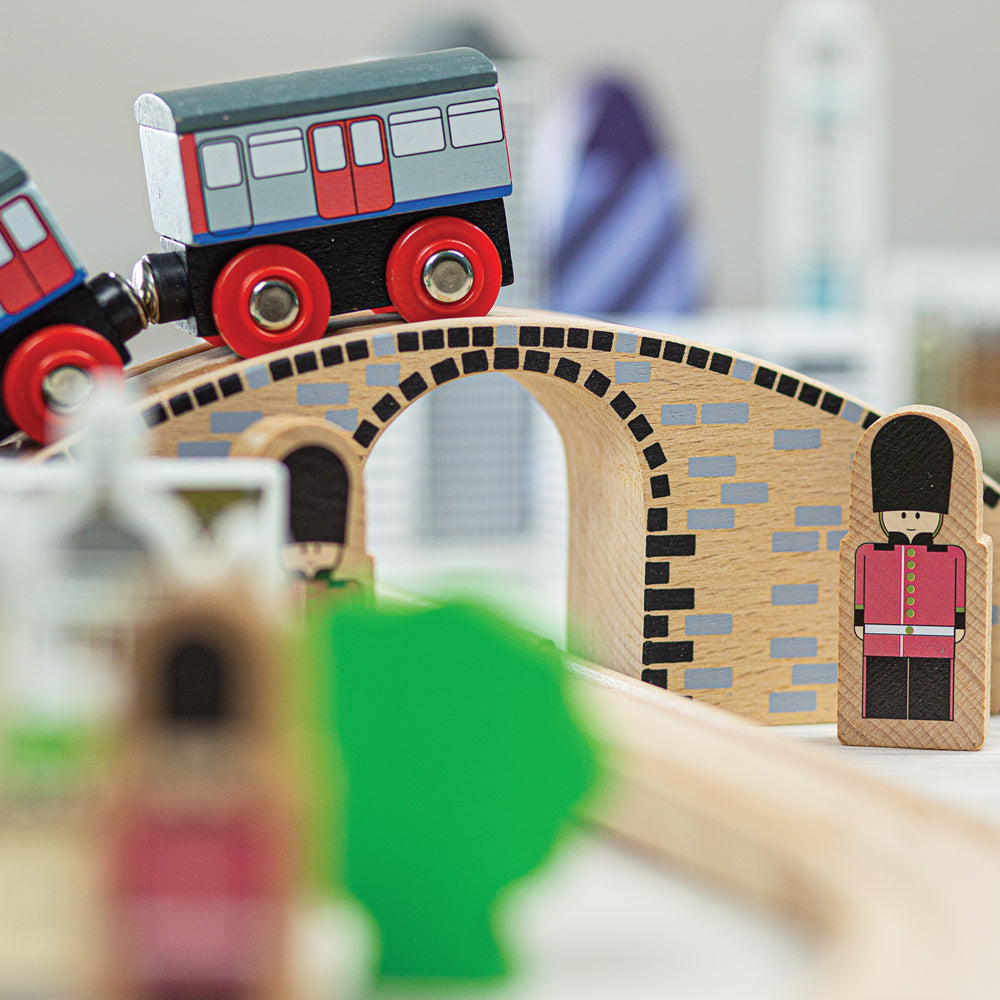 Tidlo City of London Wooden Train Set - Main Image