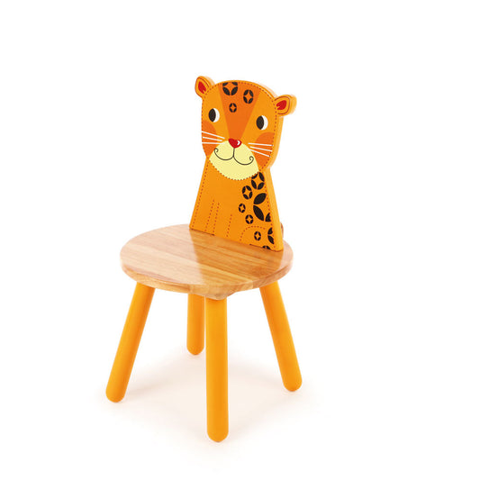 Tidlo Wooden Kids Chair - Leopard
