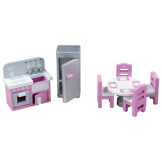 Tidlo Dolls House Kitchen Furniture Set