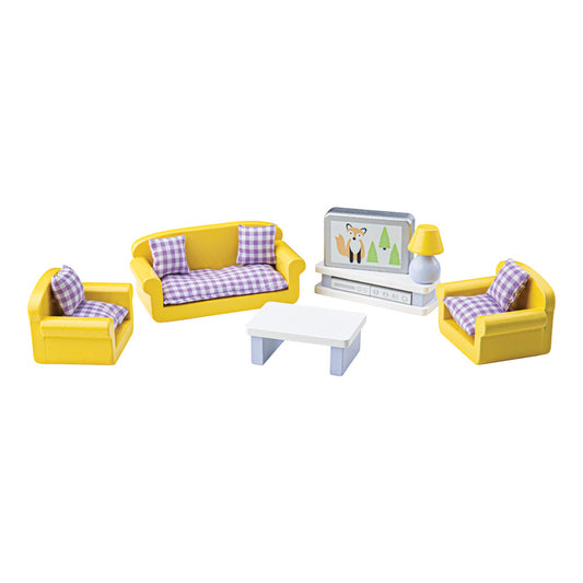 Tidlo Dolls House Living Room Furniture Set
