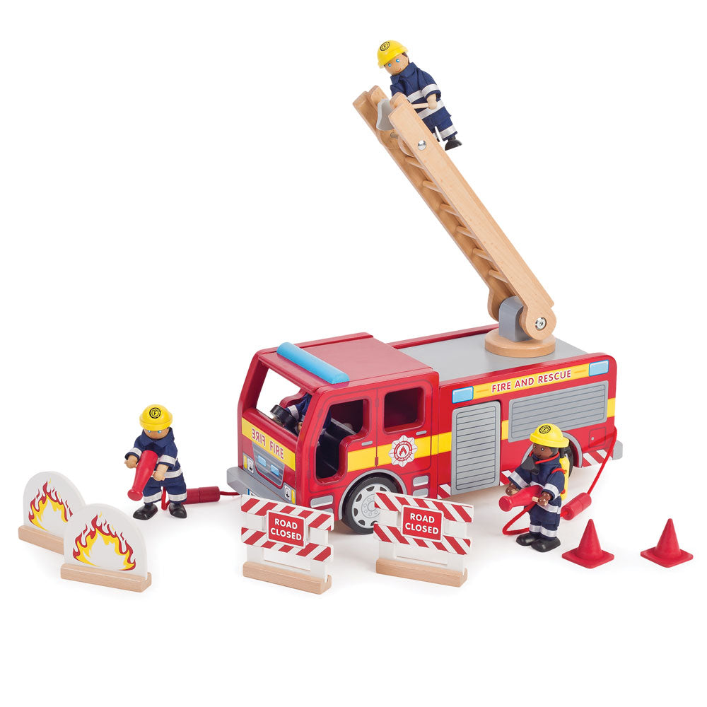 Timpo Fire Engine Tidlo Fire Engine | Scandiborn