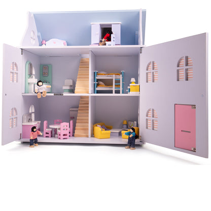 Tidlo Dolls House Children's Bedroom Furniture Set