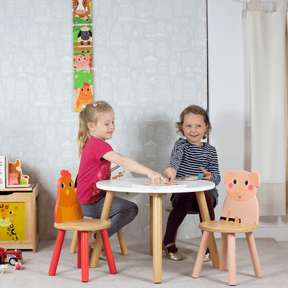 Tidlo Wooden Kids Chair - Chicken
