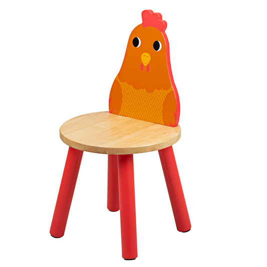 Tidlo Wooden Kids Chair - Chicken