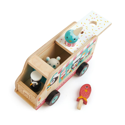 Tender Leaf Toys Penguin's Gelato Van