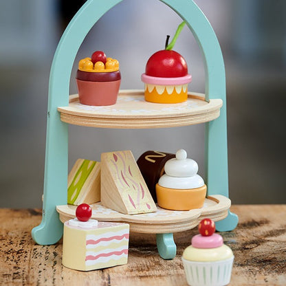 Tender Leaf Toys Birdie Afternoon Tea Stand