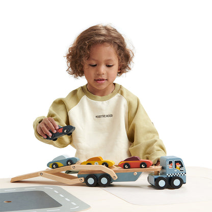 Tender Leaf Toys Car Transporter