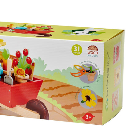 Tender Leaf Toys Garden Wheelbarrow Set