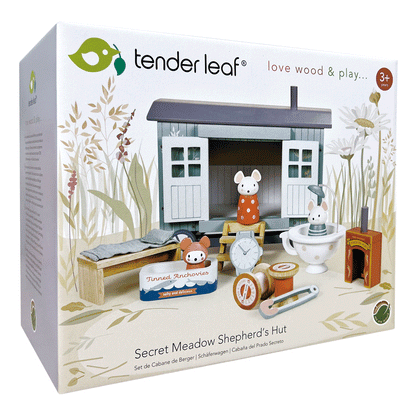 Tender Leaf Toys Secret Meadow Shepherd's Hut