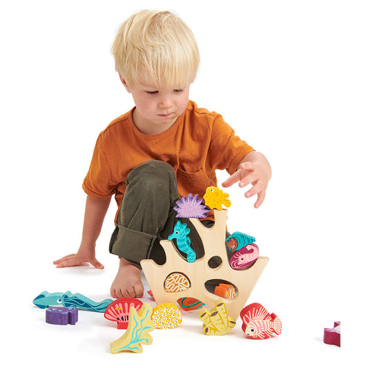 Tender Leaf Toys Stacking Coral Reef