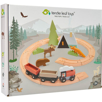 Tender Leaf Toys Treetops Train Set