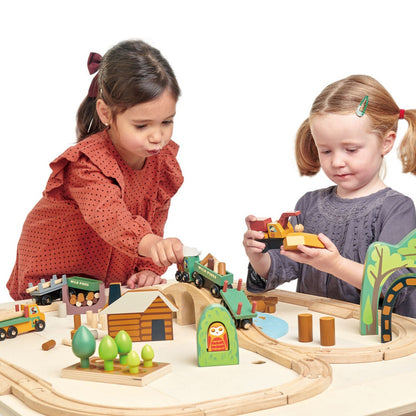 Tender Leaf Toys Wild Pines Train Set