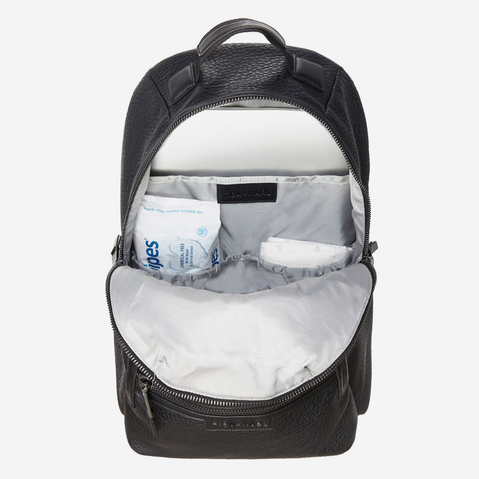 Tiba Marl Elwood Changing Backpack Black Scandiborn