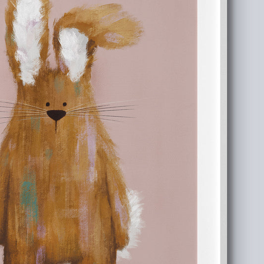 Tigercub Prints Florence the Bunny Nursery Print