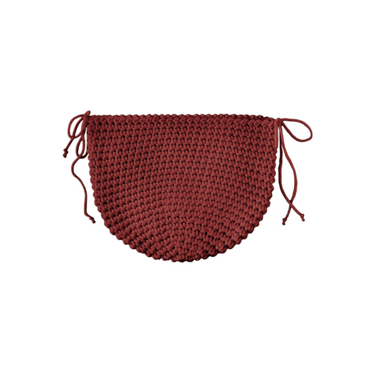 Zuri House Crochet Pocket - Terracotta