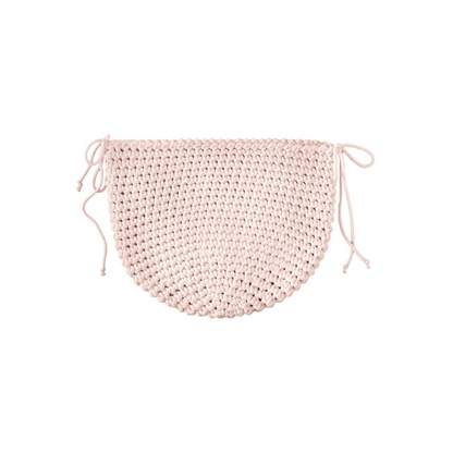 Zuri House Crochet Pocket - Pale Pink