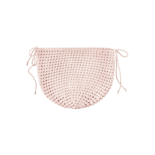 Zuri House Crochet Pocket - Pale Pink