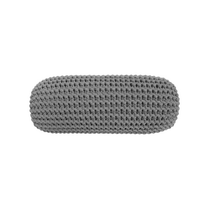 Zuri House Knitted Neck Cushion - Dark Grey