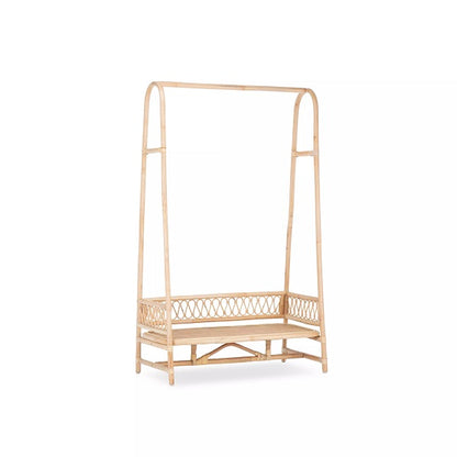 CuddleCo Aria Children's Clothes Rail - Rattan