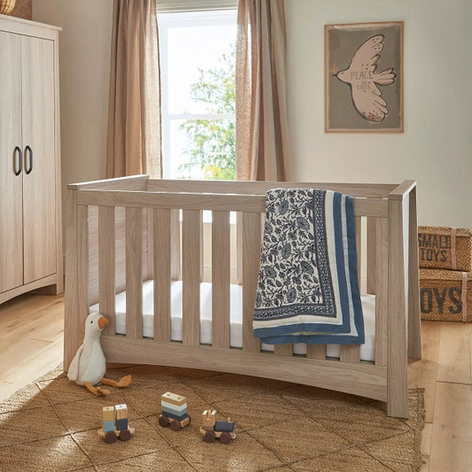 CuddleCo Isla Cot Bed - Ash