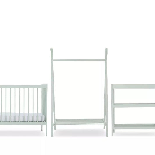 CuddleCo Nola Nursery Furniture Set (3 Pcs) - Sage Green