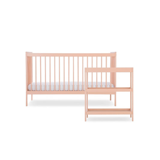 CuddleCo Nola Nursery Furniture Set (2 Pcs) - Blush Pink