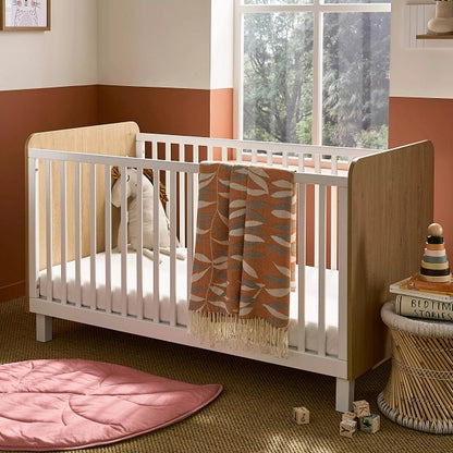 CuddleCo Rafi Nursery Furniture Set (3 Pcs) - Oak & White