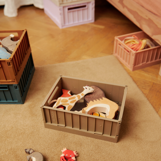 Liewood Weston Small Storage Crate Set of 2 - Oat