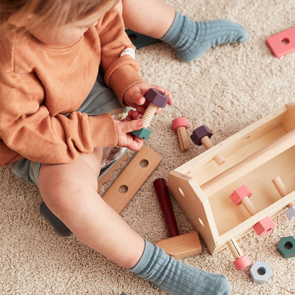 Kids Concept Wooden Tool Box - Kid's Hub