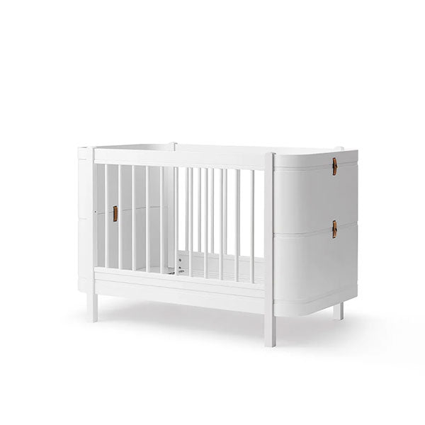 Oliver Furniture Wood Mini+ Cot Bed excl. Junior Kit White (03 Year