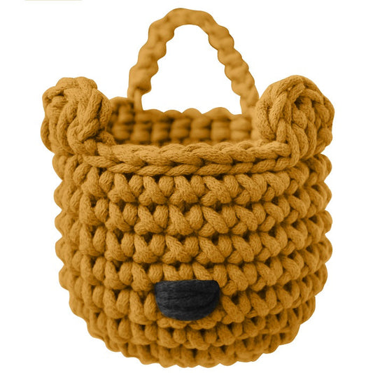 Zuri House Basket - Mustard