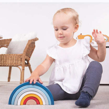 Bigjigs Toys Stacking Rainbow Arches