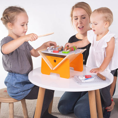 Bigjigs Toys Wooden Tabletop BBQ