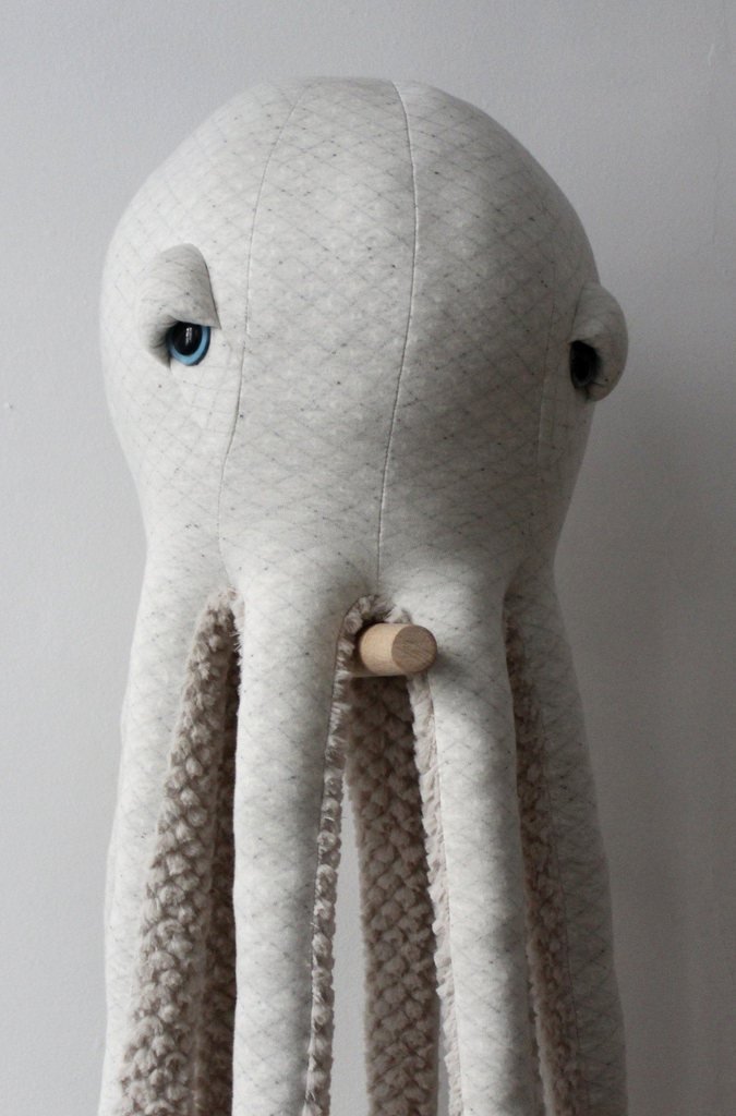 BigStuffed Albino Octopus - Scandibørn