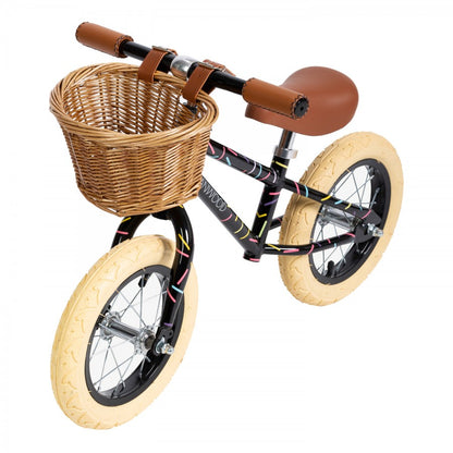 Banwood X Marest First Go Balance Bike - Allegra Black