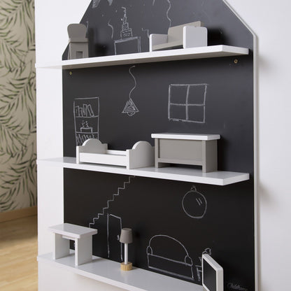 Childhome Blackboard House - Wall Shelf
