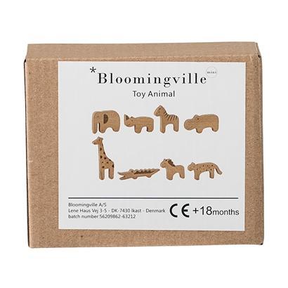 Bloomingville Set of 8 Wooden Animals - Scandibørn