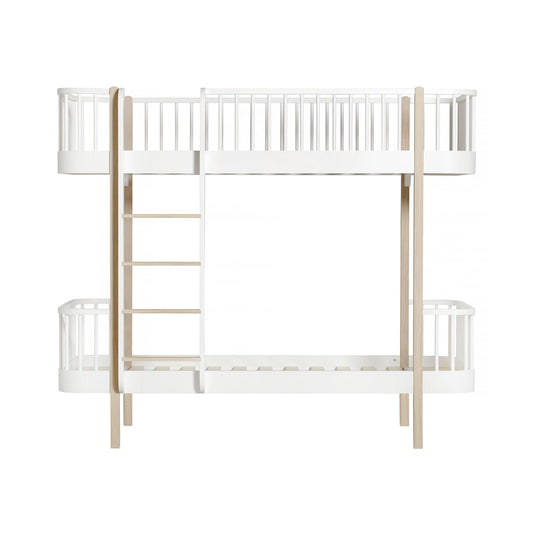 Oliver Furniture Wood Bunk Bed - White & Oak