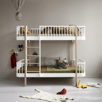 Oliver Furniture Wood Bunk Bed - White & Oak