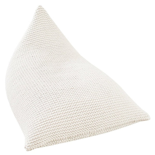 Zuri House Knitted Bean Bag (Adult) - Ivory