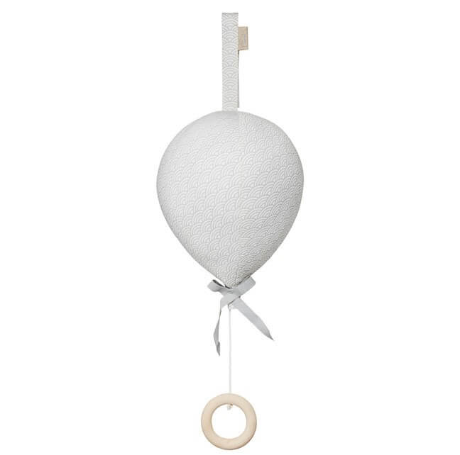 Cam Cam Balloon Musical Mobile in Grey Wave - Scandibørn
