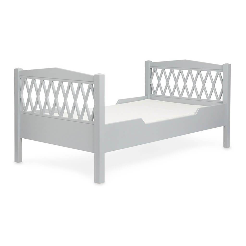Cam Cam Copenhagen Harlequin Junior Bed 90 x 160cm - Grey - Scandibørn