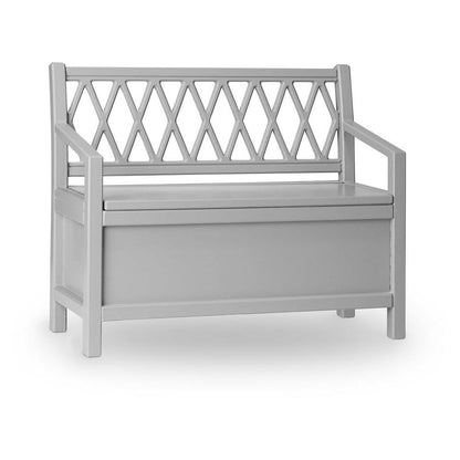 Cam Cam Harlequin Bench in Grey - Scandibørn