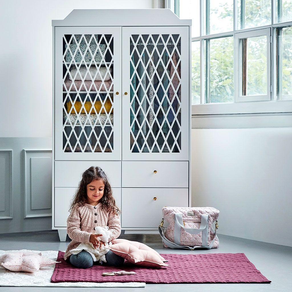 Cam Cam Harlequin Nursery Furniture White Bundle (3 piece set) - Scandibørn