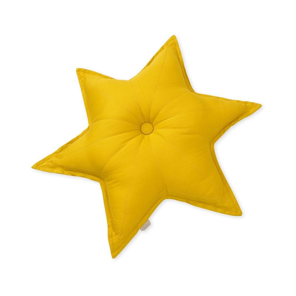 Cam Cam Star Cushion in Mustard - Scandibørn